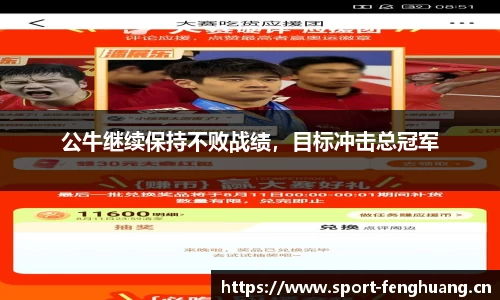 公牛继续保持不败战绩，目标冲击总冠军