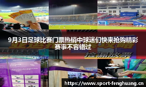 9月3日足球比赛门票热销中球迷们快来抢购精彩赛事不容错过